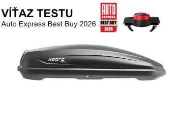 Strešný box Hapro Traxer 5.6 Antracit